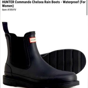 Hunter chelsea boots